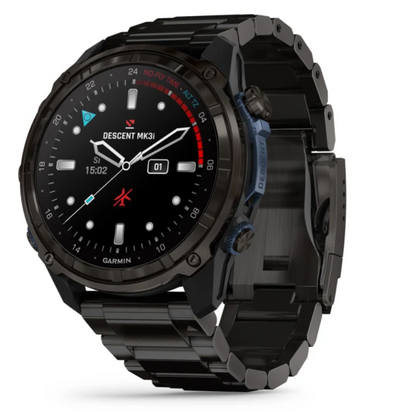 Garmin Descent™ Mk3i – 51mm Carbon Grey DLC Titanium + Descent T2 Transceiver (Option)