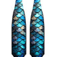 DiveR - Blue Scale Free Diving Fin Blades