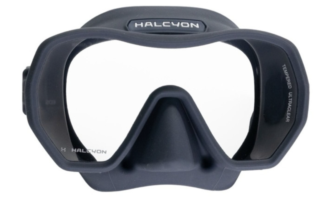 Halcyon Omnis Dive Mask with Optional Elastic Strap