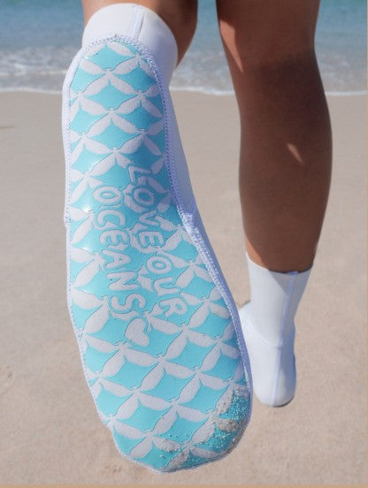 Divermon Neoprene Dive Socks 2mm White