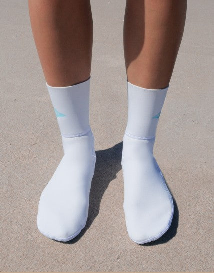 Divermon Neoprene Dive Socks 2mm White