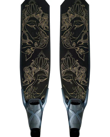 DiveR - Sea Goddess by Karin Studer Free Diving Fin Blades