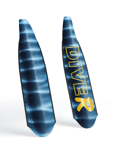 DiveR - Stripe Marlin Free Diving Fin Blades