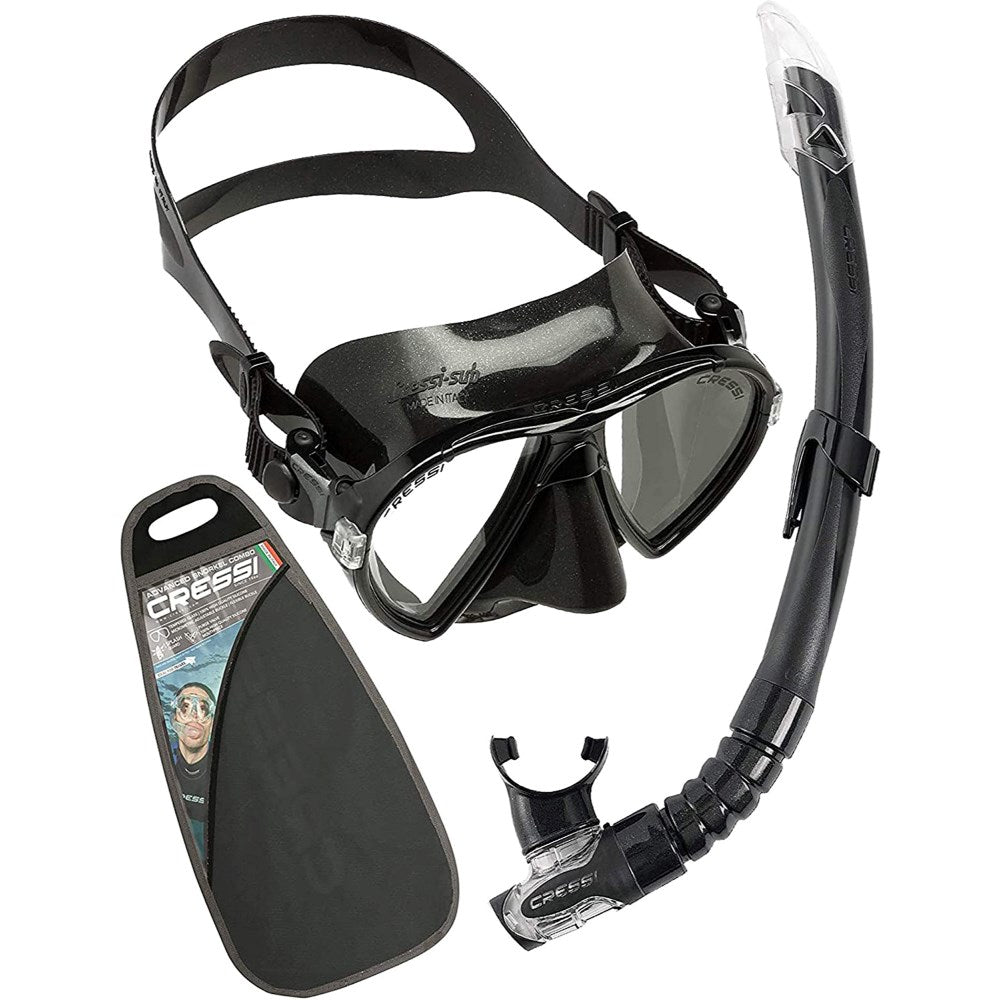 Cressi Ocean Dive Mask + Gamma Snorkel Set