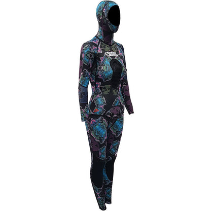 Ocean Hunter Artemis Double Lined 2 Pieces Women Neoprene Wetsuit - Jacket or Pant - 2mm