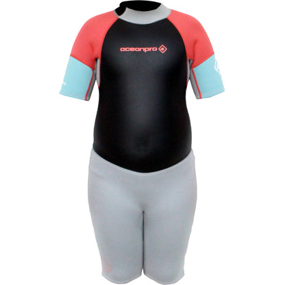 Oceanpro Nippa Girl Shorty Wetsuit 3mm - Junior