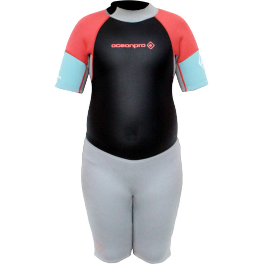 Oceanpro Nippa Girl Shorty Wetsuit 3mm - Junior