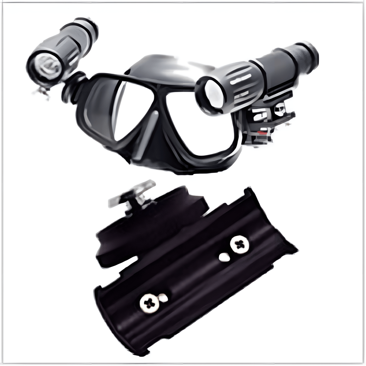 Apollo Dive Mask Light Bracket - Infinity DiveApollo Dive Mask Light BracketApollo