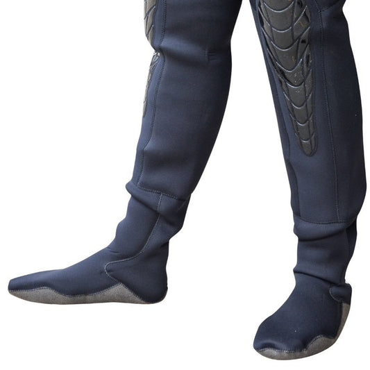 Apollo Edge 4mm Microcell Neoprene Drysuit with Socks - Unisex - Infinity DiveApollo Edge 4mm Microcell Neoprene Drysuit with Socks - UnisexApollo
