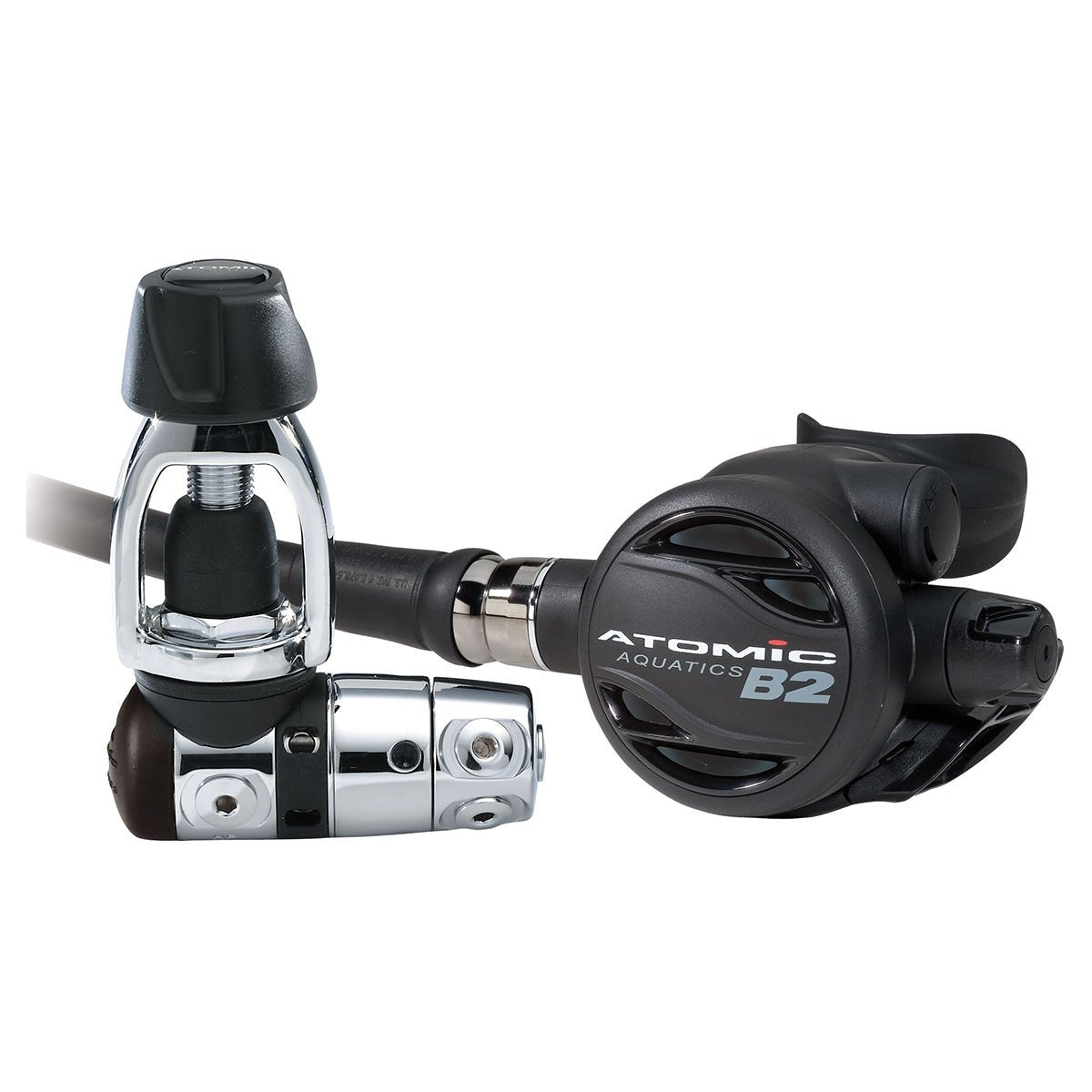 Atomic Aquatics B2 Regulator - Black Sealed - Infinity DiveAtomic Aquatics B2 Regulator - Black SealedAtomic Aquatics