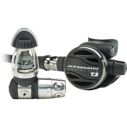 Atomic Aquatics Titanium T3 Regulator - Black - Infinity DiveAtomic Aquatics Titanium T3 Regulator - BlackAtomic Aquatics