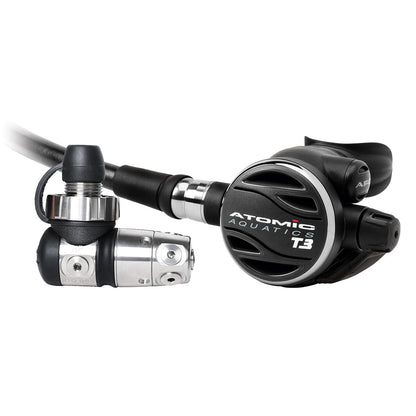 Atomic Aquatics Titanium T3 Regulator - Black - Infinity DiveAtomic Aquatics Titanium T3 Regulator - BlackAtomic Aquatics