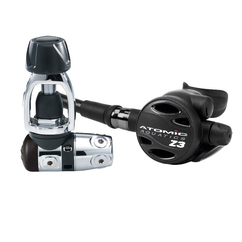 Atomic Aquatics Z3 Regulator - Black - Infinity DiveAtomic Aquatics Z3 Regulator - BlackAtomic Aquatics