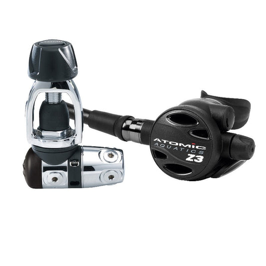 Atomic Aquatics Z3 Regulator - Black - Infinity DiveAtomic Aquatics Z3 Regulator - BlackAtomic Aquatics