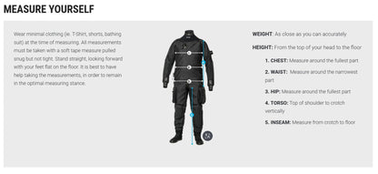 Bare Aqua-Trek Evo Drysuit Mens - Infinity DiveBare Aqua-Trek Evo Drysuit MensBare