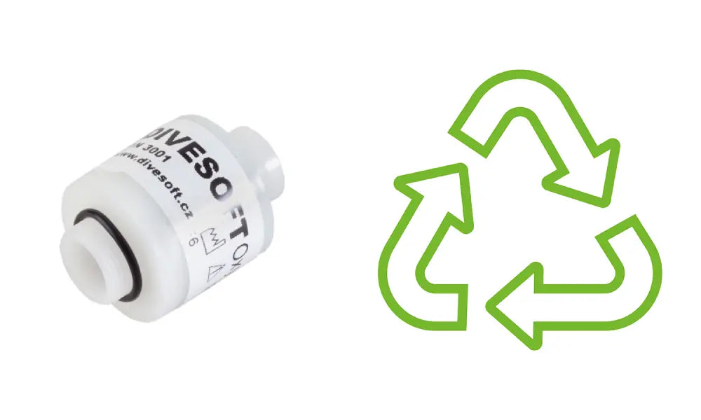 Divesoft Nitrox Analyzer DNA with Option Divesoft Oxygen Sensor 22S