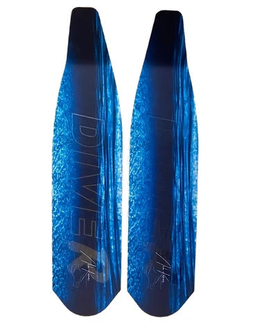 DiveR - Blue Vista by Ash Kara Free Diving Fin Blades