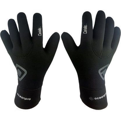 Oceanpro Coriolis 3mm neoprene dive gloves with Hex-Flex Thermal lining and Supratex palm.