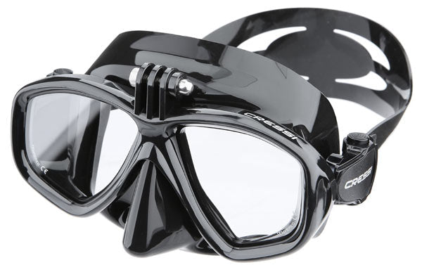 Cressi Action Dive Mask with Action Cam or GoPro Mount - Infinity DiveCressi Action Dive Mask with Action Cam or GoPro MountCressi