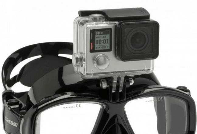 Cressi Action Dive Mask with Action Cam or GoPro Mount - Infinity DiveCressi Action Dive Mask with Action Cam or GoPro MountCressi