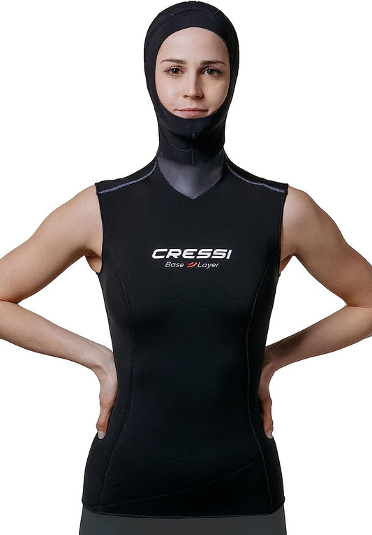 Cressi Base Layer Hooded Vest Lady 2/5mm - Women - Infinity DiveCressi Base Layer Hooded Vest Lady 2/5mm - WomenCressi