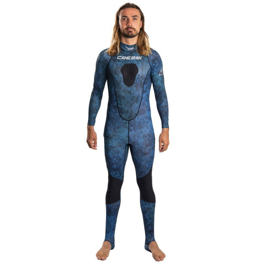 Cressi Blue Hunter Skin Camo Full Suit - Men - Infinity DiveCressi Blue Hunter Skin Camo Full Suit - MenCressi