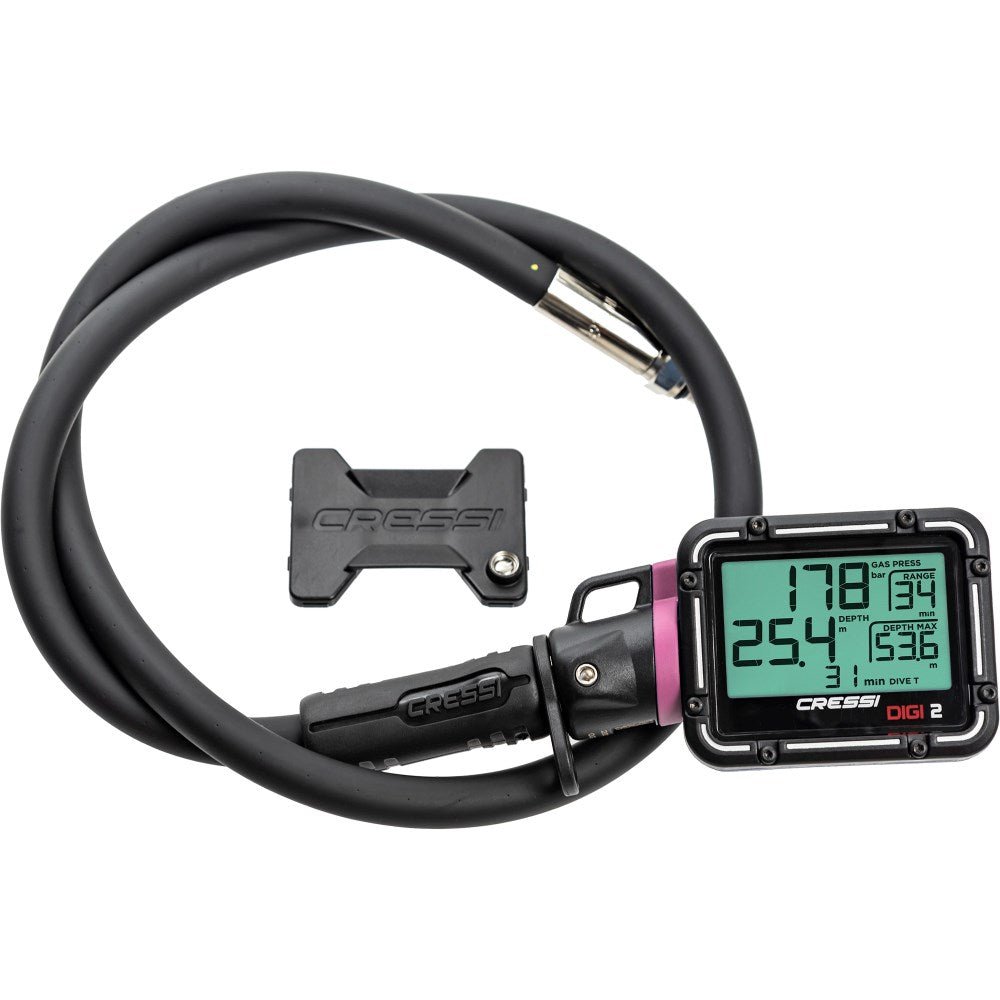 Cressi Digi2 Digital pressure gauge and depth gauge Console - Infinity DiveCressi Digi2 Digital pressure gauge and depth gauge ConsoleCressi