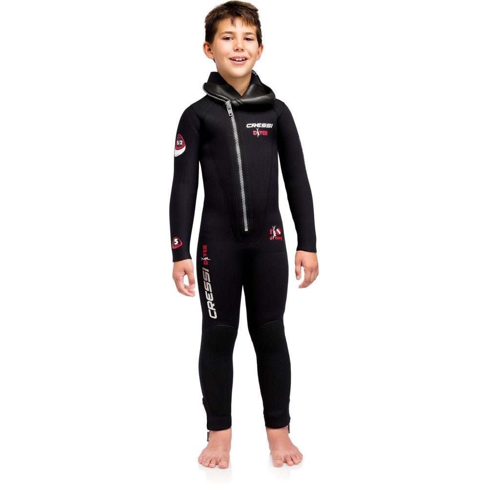 Cressi Diver Junior Wetsuit 5mm for Kids - Infinity DiveCressi Diver Junior Wetsuit 5mm for KidsCressi