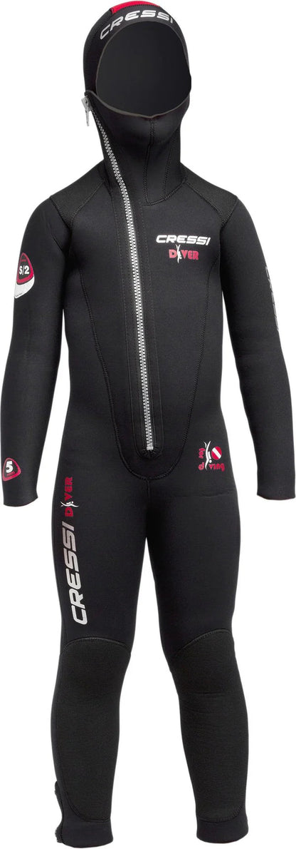 Cressi Diver Junior Wetsuit 5mm for Kids - Infinity DiveCressi Diver Junior Wetsuit 5mm for KidsCressi