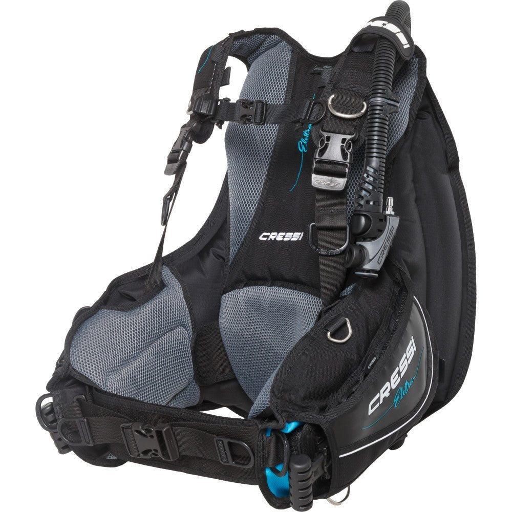 Cressi Elettra Ladies BCD + MC9 Compact Regulator + Octopus + Mini Spg Set - Elettra Package - Infinity DiveCressi Elettra Ladies BCD + MC9 Compact Regulator + Octopus + Mini Spg Set - Elettra PackageCressi