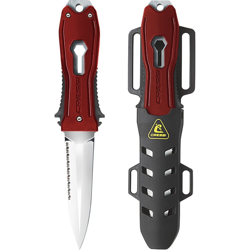 Cressi Lizard Dive Knife for Scuba Dive or Spearfishing - Infinity DiveCressi Lizard Dive Knife for Scuba Dive or SpearfishingCressi
