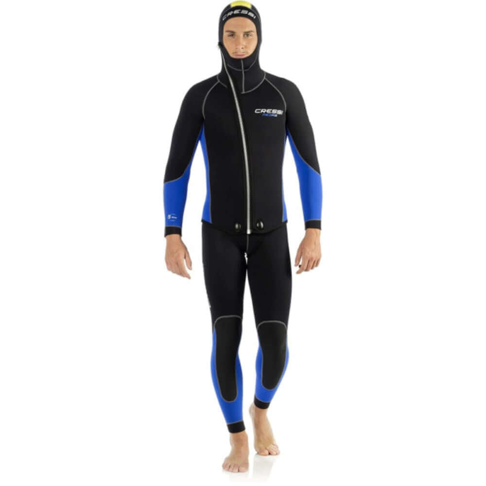 Cressi Medas Neoprene Wetsuit with Hood 2 - Piece 5mm - Men - Infinity DiveCressi Medas Neoprene Wetsuit with Hood 2 - Piece 5mm - MenCressi