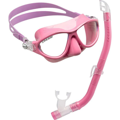 Cressi Moon Dive Mask + Top Snorkel Set for Children - Infinity DiveCressi Moon Dive Mask + Top Snorkel Set for ChildrenCressi