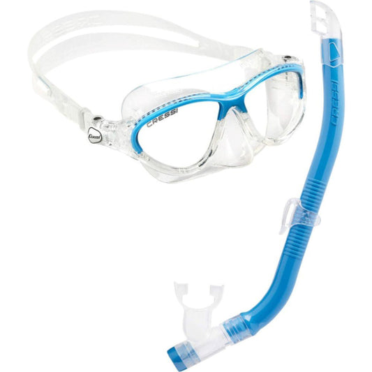 Cressi Moon Dive Mask + Top Snorkel Set for Children - Infinity DiveCressi Moon Dive Mask + Top Snorkel Set for ChildrenCressi