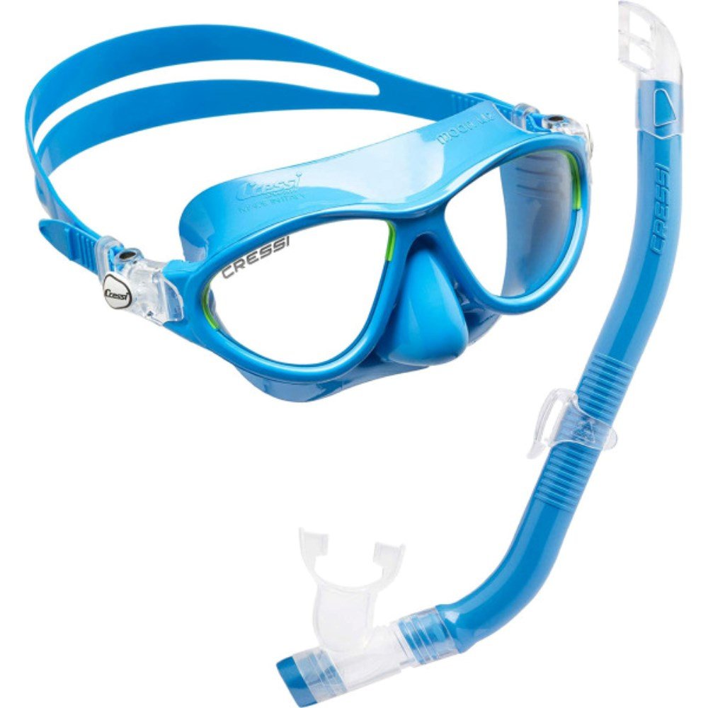 Cressi Moon Dive Mask + Top Snorkel Set for Children - Infinity DiveCressi Moon Dive Mask + Top Snorkel Set for ChildrenCressi
