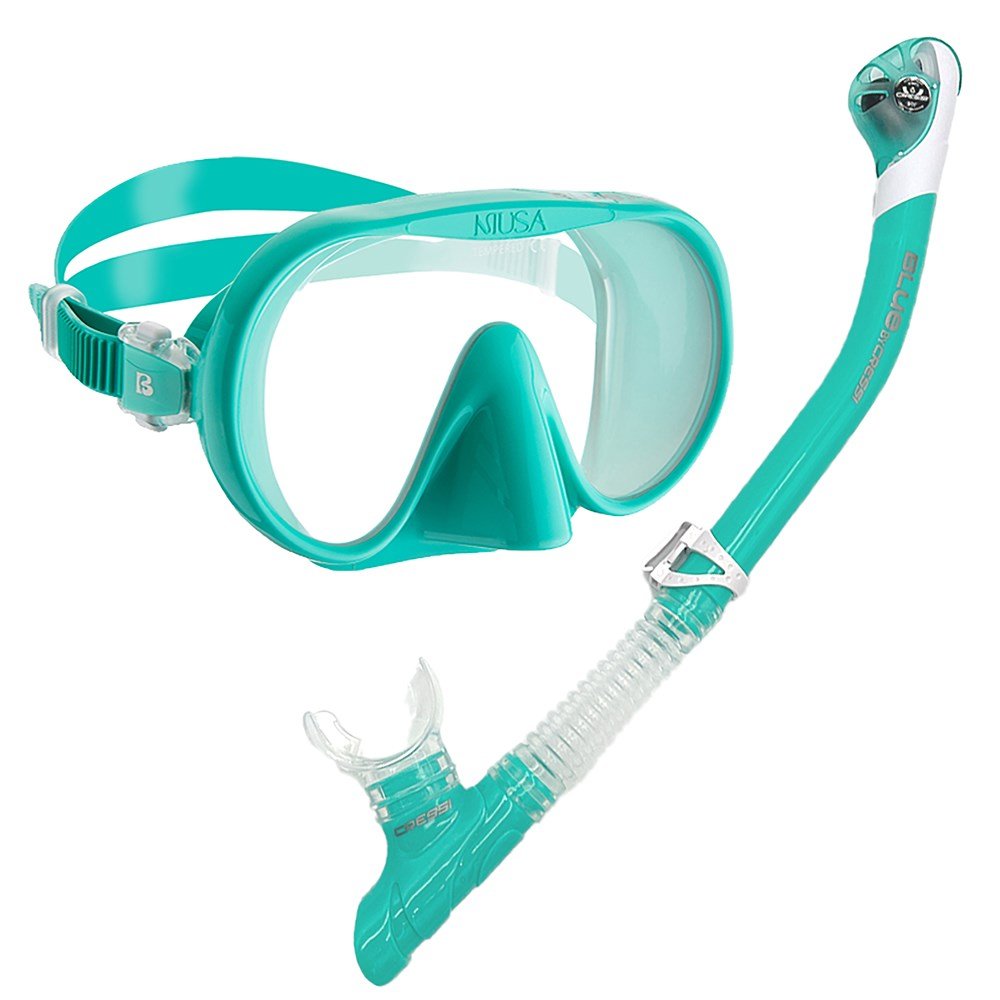 Cressi Musa Dive Mask + Scilla Semi Dry Snorkel Set - Infinity DiveCressi Musa Dive Mask + Scilla Semi Dry Snorkel SetCressi