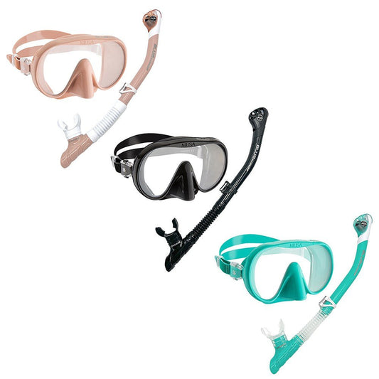 Cressi Musa Dive Mask + Scilla Semi Dry Snorkel Set - Infinity DiveCressi Musa Dive Mask + Scilla Semi Dry Snorkel SetCressi