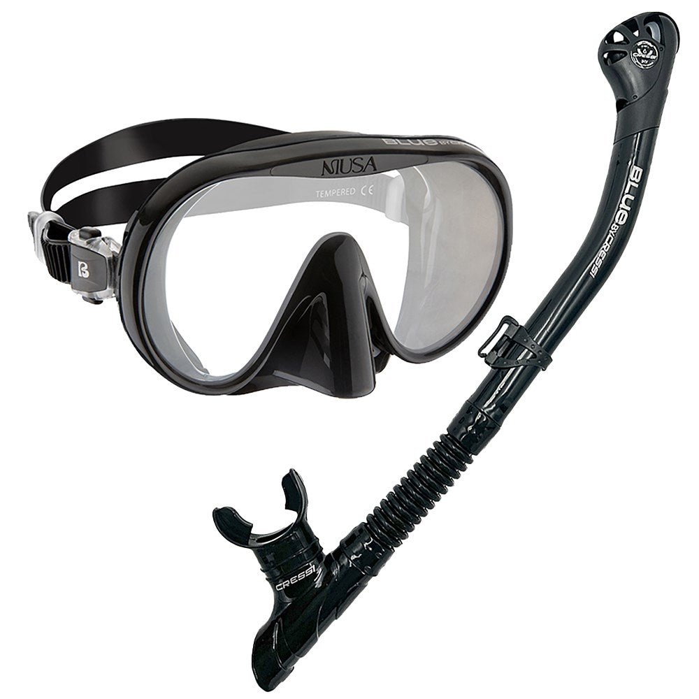Cressi Musa Dive Mask + Scilla Semi Dry Snorkel Set - Infinity DiveCressi Musa Dive Mask + Scilla Semi Dry Snorkel SetCressi