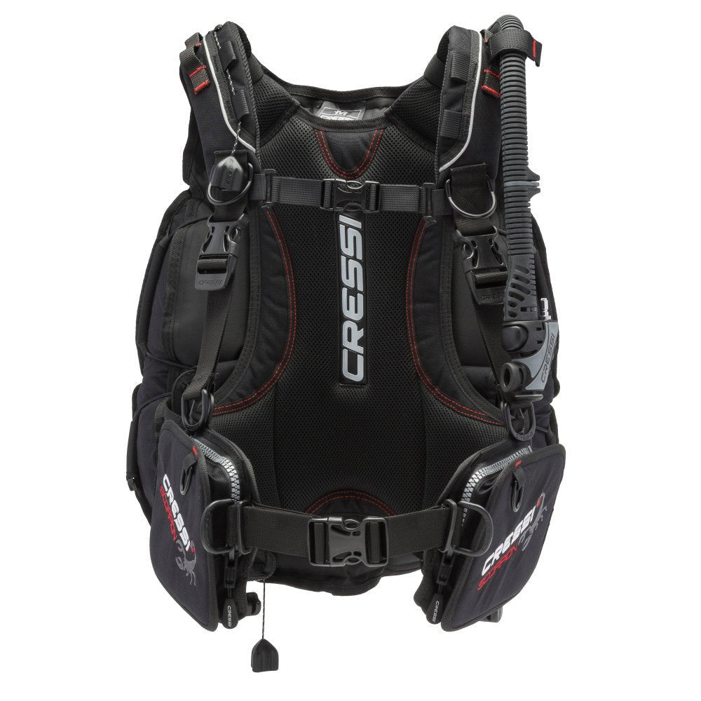 Cressi Scorpion BCD + MC9 Regulator + Mini SPG + Octopus Package - Infinity DiveCressi Scorpion BCD + MC9 Regulator + Mini SPG + Octopus PackageCressi