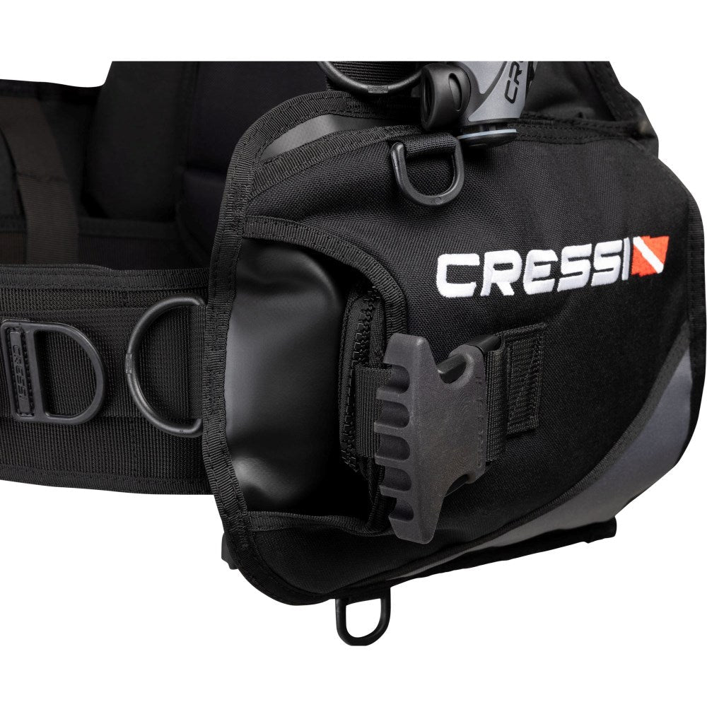 Cressi Solid Plus weight integrated scuba diving BCD