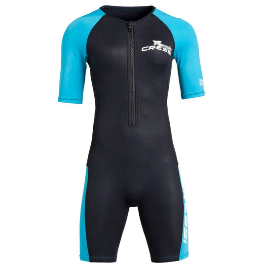 Cressi Tiburon Short Sleeves Neoprene Wetsuit Lady - 2mm - Infinity DiveCressi Tiburon Short Sleeves Neoprene Wetsuit Lady - 2mmCressi