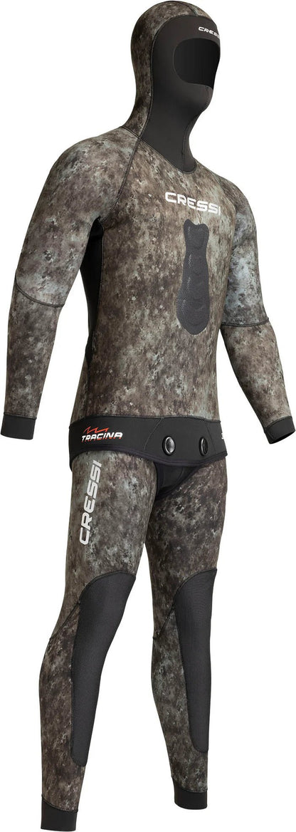 Cressi Tracina Open Cell Camo Wetsuit 7mm 2 - PC or Jacket or Pants - Men - Infinity DiveCressi Tracina Open Cell Camo Wetsuit 7mm 2 - PC or Jacket or Pants - MenCressi
