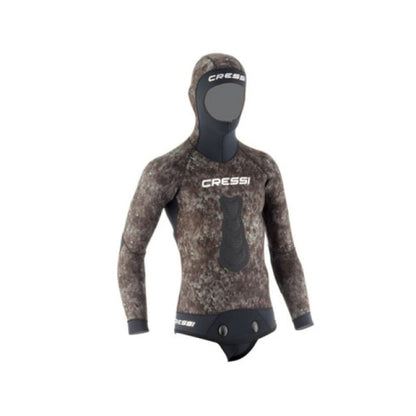Cressi Tracina Open Cell Camo Wetsuit 7mm 2 - PC or Jacket or Pants - Men - Infinity DiveCressi Tracina Open Cell Camo Wetsuit 7mm 2 - PC or Jacket or Pants - MenCressi