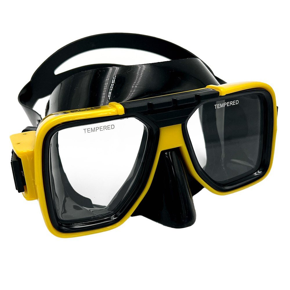 Cressi Tropical Dive Mask - Black/ Yellow - Infinity DiveCressi Tropical Dive Mask - Black/ YellowCressi
