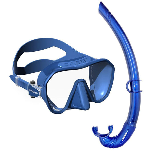 Cressi Z2 Dive Mask & Corsica Free Snorkel Set - Infinity DiveCressi Z2 Dive Mask & Corsica Free Snorkel SetCressi