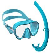 Cressi Z2 Small Dive Mask & Corsica Free Snorkel Set - Infinity DiveCressi Z2 Small Dive Mask & Corsica Free Snorkel SetCressi
