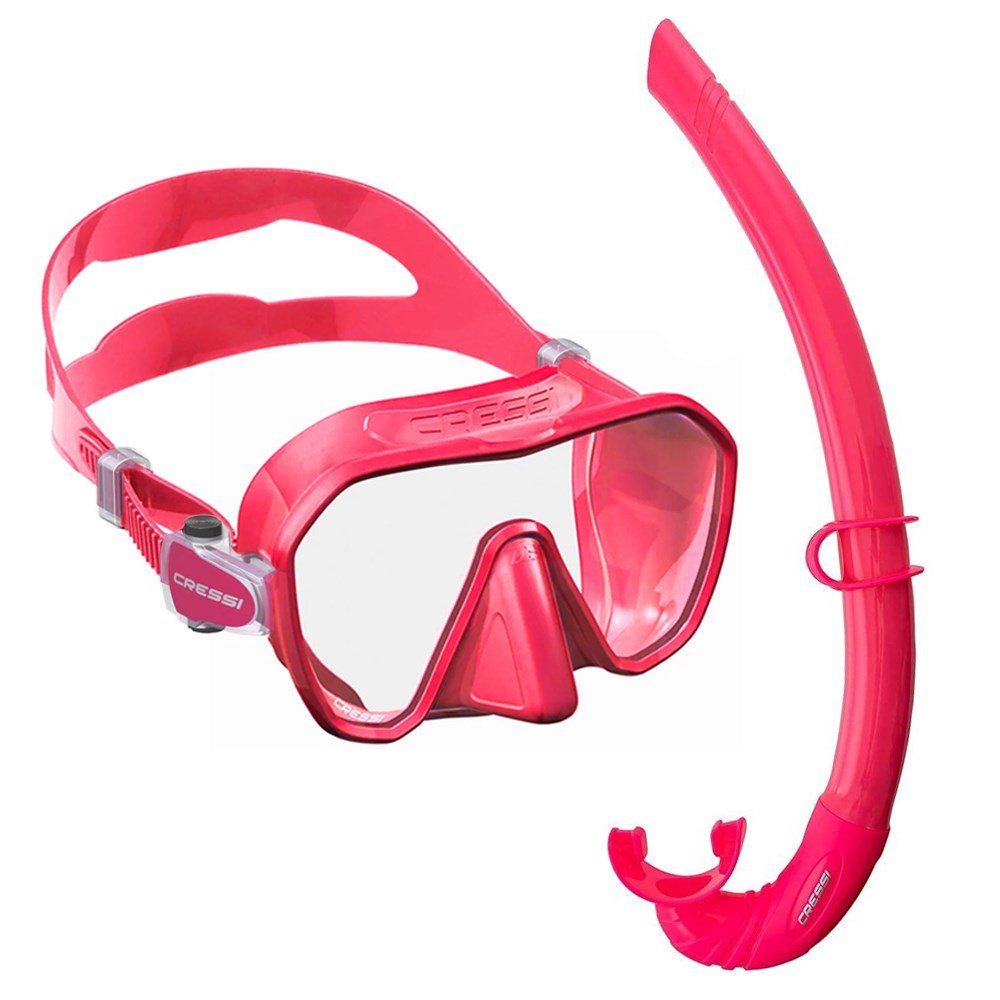 Cressi Z2 Small Dive Mask & Corsica Free Snorkel Set - Infinity DiveCressi Z2 Small Dive Mask & Corsica Free Snorkel SetCressi