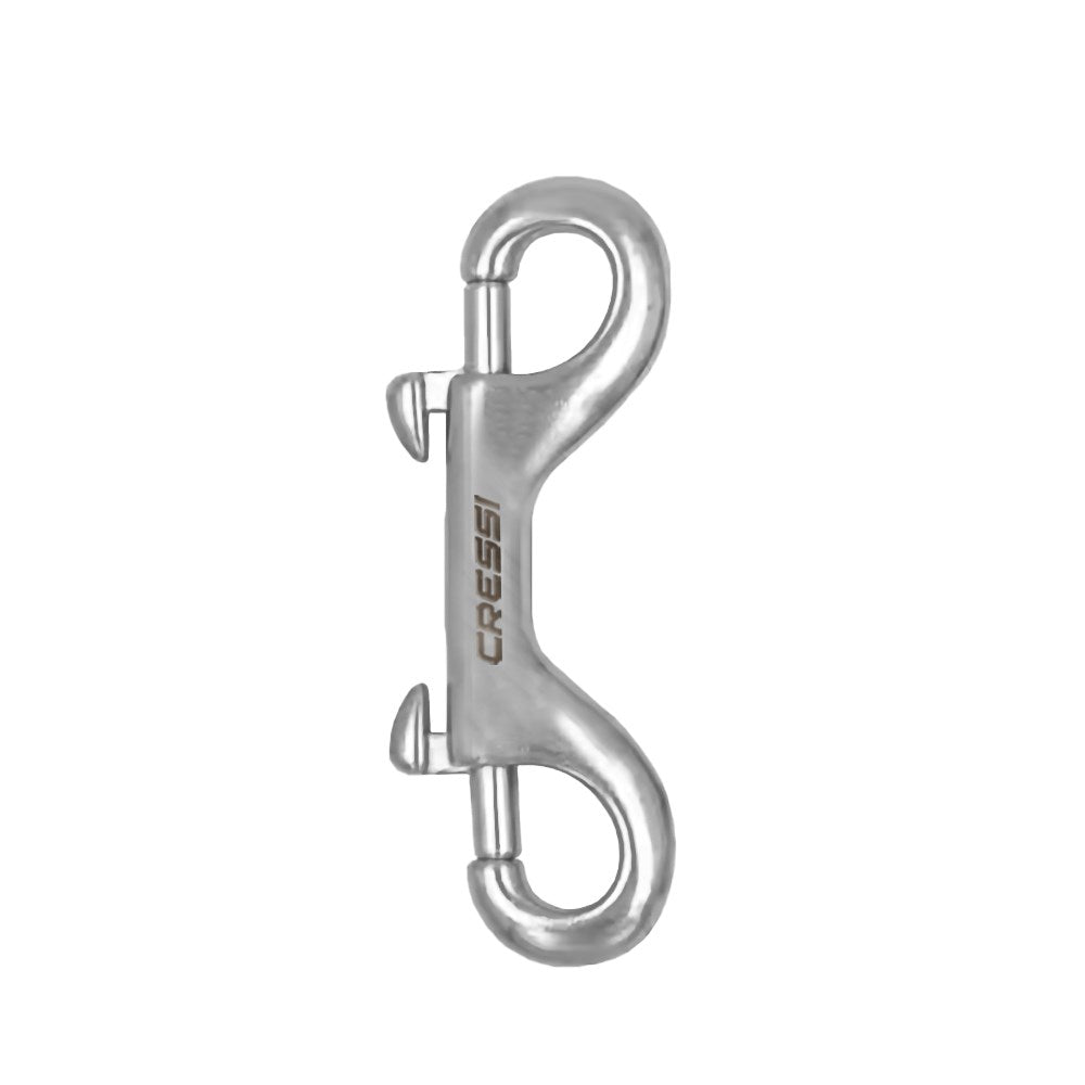 Cressi stainless steel double ender bolt snap for scuba diving equipment