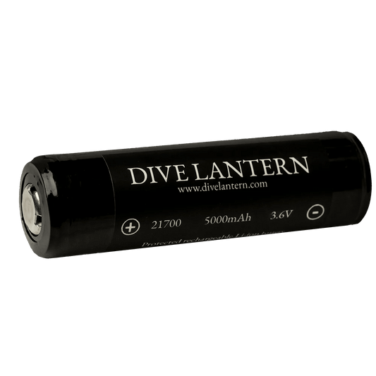 Dive Lantern Dive Light Battery 21700 5000mAh 3.6V - One Piece - Infinity DiveDive Lantern Dive Light Battery 21700 5000mAh 3.6V - One PieceDive Lantern