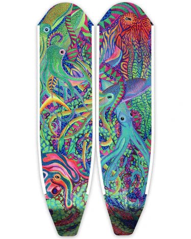 DiveR - Cephalopod by Naomi Gittoes Free Diving Fin Blades - Infinity DiveDiveR - Cephalopod by Naomi Gittoes Free Diving Fin BladesDiveR